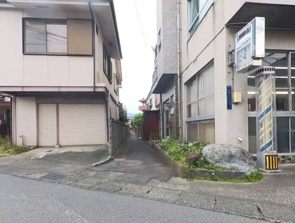 甲府市伊勢、土地の画像です