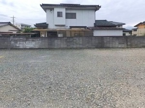 甲府市国母、土地の画像です