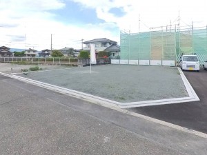 甲府市富竹、土地の画像です