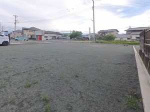 甲府市富竹、土地の画像です