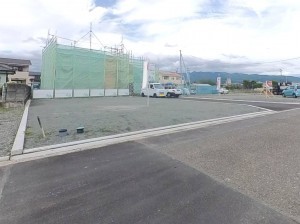 甲府市富竹、土地の画像です