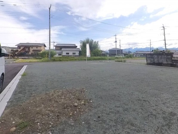 甲府市富竹、土地の画像です
