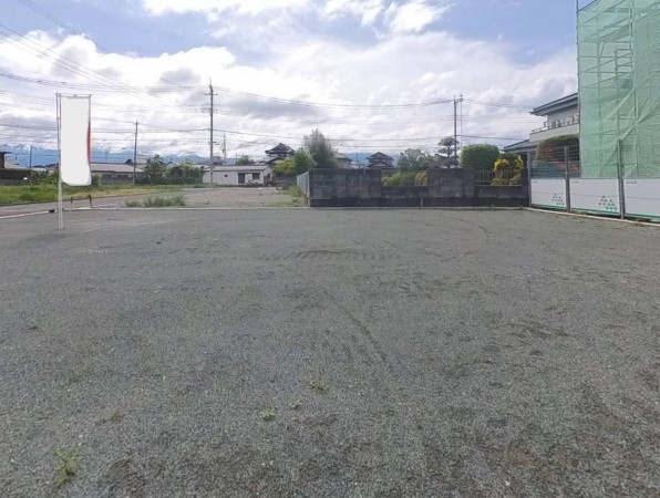 甲府市富竹、土地の画像です