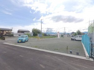 甲府市富竹、土地の画像です
