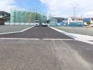 甲府市富竹、土地の画像です