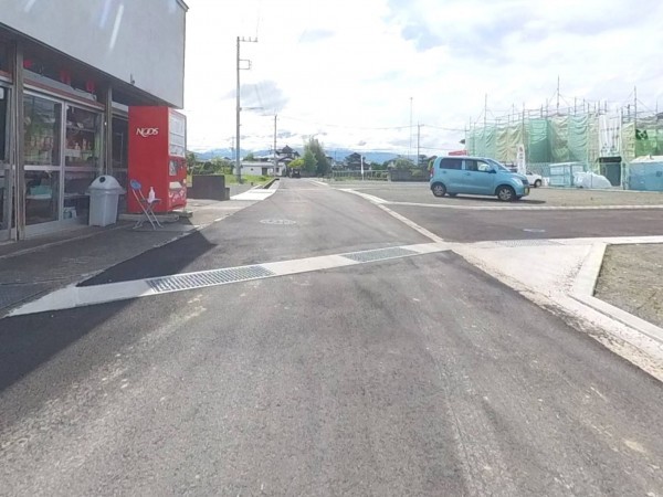 甲府市富竹、土地の画像です