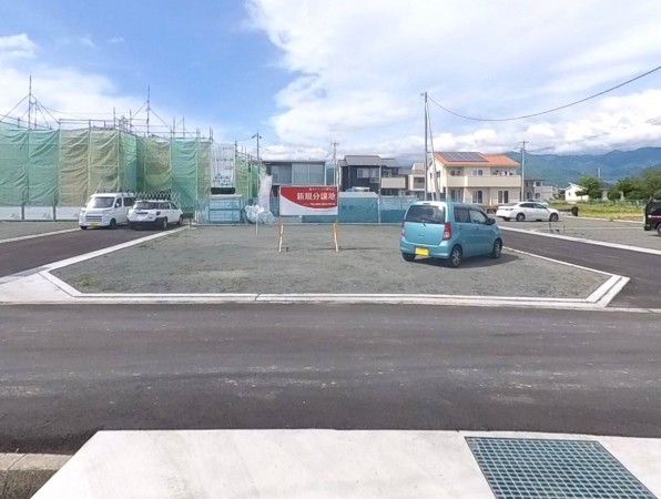 甲府市富竹、土地の画像です