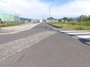 甲府市富竹、土地の画像です