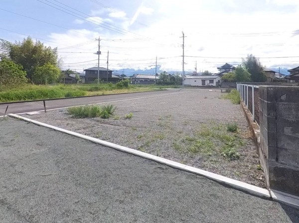 甲府市富竹、土地の画像です