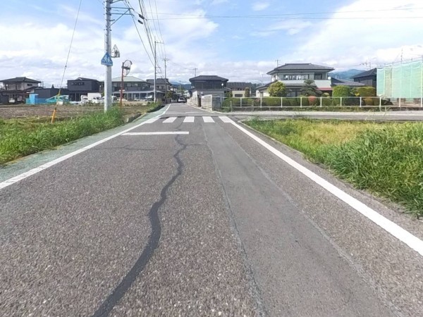 甲府市富竹、土地の画像です