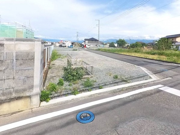 甲府市富竹、土地の画像です