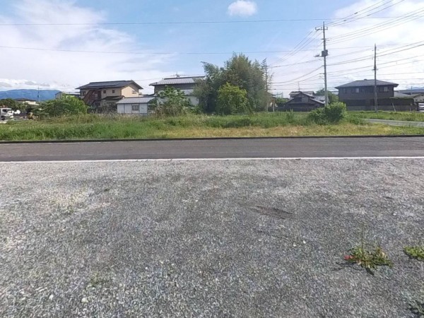 甲府市富竹、土地の画像です