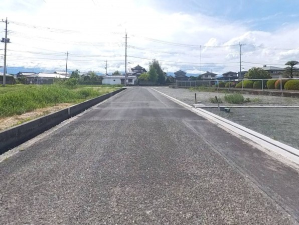 甲府市富竹、土地の画像です