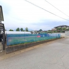 甲府市山宮町、土地の画像です