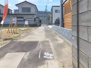 甲府市飯田、土地の画像です