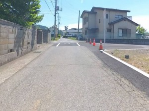 甲府市屋形、土地の画像です