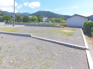 甲府市屋形、土地の画像です