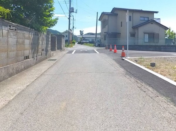 甲府市屋形、土地の画像です