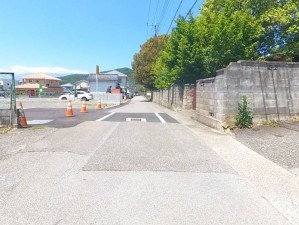 甲府市屋形、土地の画像です