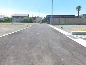 甲府市屋形、土地の画像です