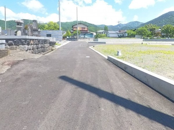 甲府市屋形、土地の画像です