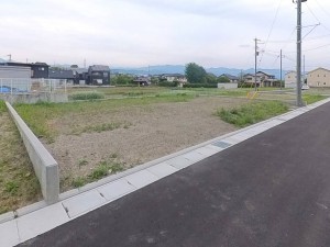 甲斐市竜王、土地の画像です