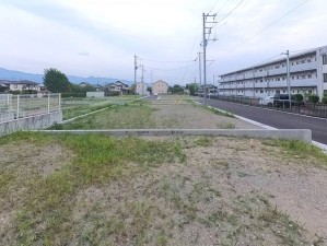 甲斐市竜王、土地の画像です