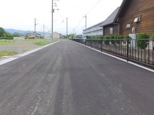 甲斐市竜王、土地の画像です