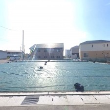 甲府市山宮町、土地の画像です