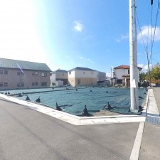 甲府市山宮町、土地の画像です