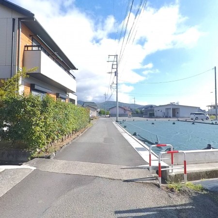 甲府市山宮町、土地の画像です