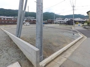甲府市山宮町、土地の画像です
