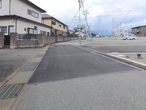 甲府市山宮町、土地の画像です