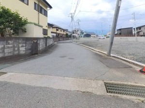 甲府市山宮町、土地の画像です