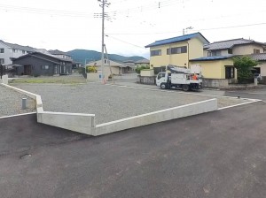 甲府市山宮町、土地の画像です