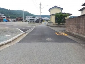 甲府市山宮町、土地の画像です