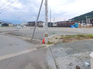 甲府市山宮町、土地の画像です