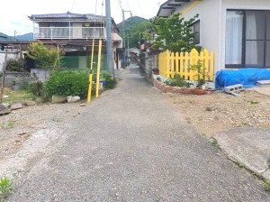 甲府市善光寺、土地の画像です
