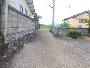 甲府市善光寺、土地の画像です