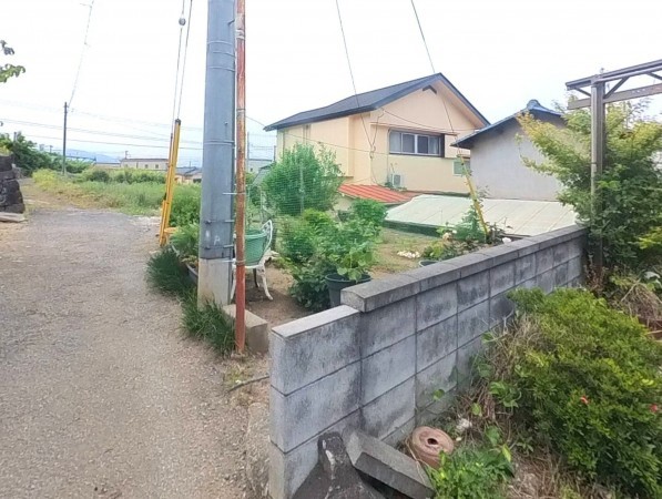 甲府市善光寺、土地の画像です