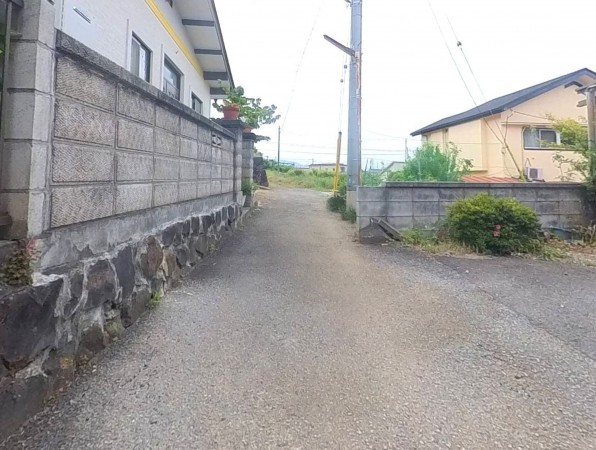 甲府市善光寺、土地の画像です