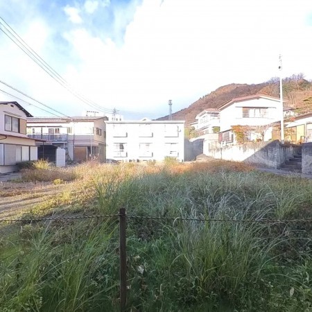 甲府市善光寺、土地の画像です