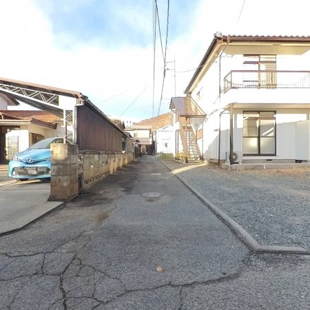 甲府市善光寺、土地の画像です