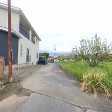 甲府市伊勢、土地の画像です