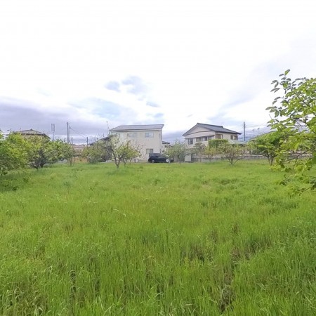 甲府市伊勢、土地の画像です