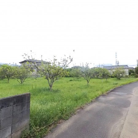 甲府市伊勢、土地の画像です