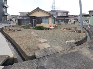 甲斐市中下条、土地の画像です