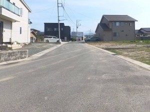 甲府市大里町、土地の画像です