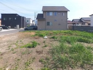 甲府市大里町、土地の画像です