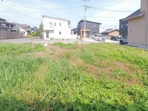 甲府市大里町、土地の画像です